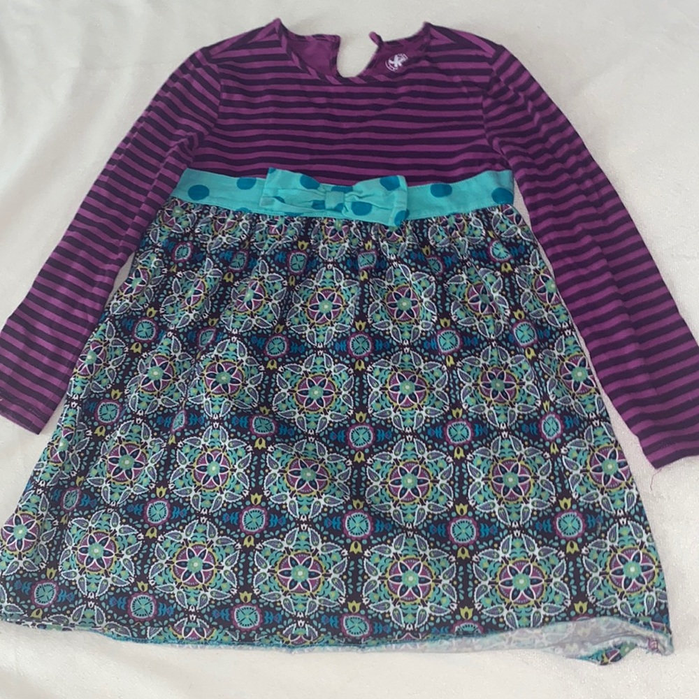 Girls long sleeved dress